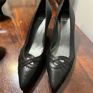 Stuart Weitzman kitten heel pumps